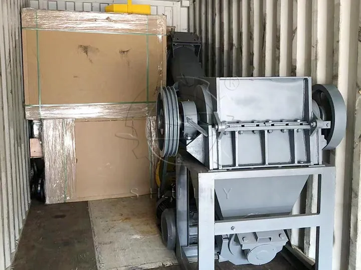 máquina trituradora de plástico