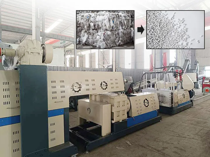 plastic pelletizing machine