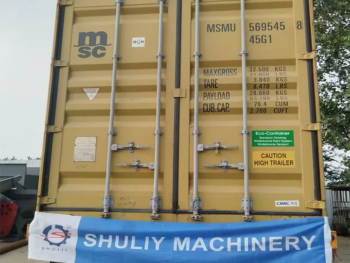 Shuliy plastic pelletizing machine exported to Australia