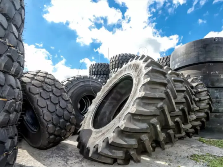 Stacked OTR tires